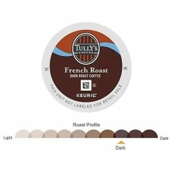 Discount 🔔 K-Cups Tully's French Roast Coffee, Keurig® K-Cup® Pods, Dark Roast, 96/Carton (700285) 🌟 -Coffee Sales Store unnamed file 874