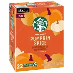 Buy ✨ K-Cups Starbucks Pumpkin Spice Coffee KCup, Blonde Roast, 22Ct 4X8oz (11104290) 🌟