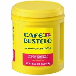 Flash Sale 👏 Cafe Bustelo Espresso Ground Coffee, 36 Oz., Dark Roast (00055) 🎉