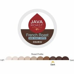 Outlet 😍 K-Cups Java Roast French Roast Coffee, Keurig® K-Cup® Pods, Dark Roast, 96/Carton (52966CT) 👍 -Coffee Sales Store unnamed file 933