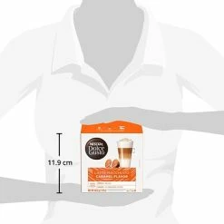 Cheapest 🥰 Nestle Single Serve Cups & Pods NESCAFE Dolce Gusto Caramel Latte Macchiato, Coffee, 16 Pods/Box (NES24306) 👍 -Coffee Sales Store unnamed file 977